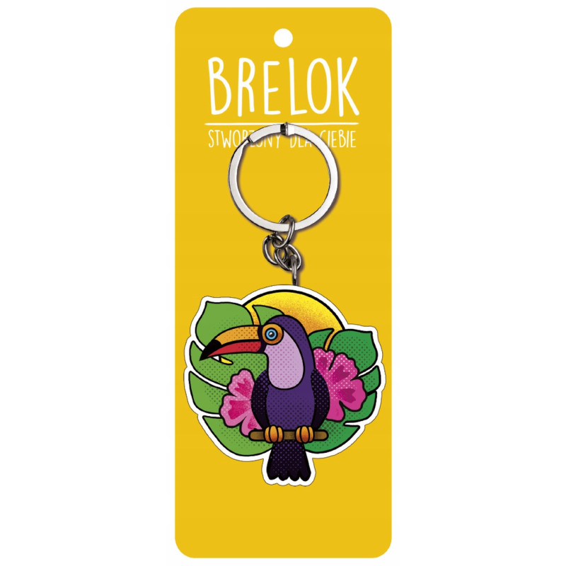 BRELOCZEK PAPUGA BRELOK