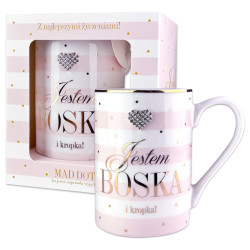 KUBEK JESTEM BOSKA I KROPKA. NA PREZENT