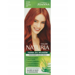 JOANNA NATURIA COLOR FARBA DO WŁOSÓW JESIENNY LIŚĆ 221 ALOES