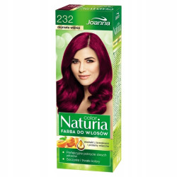 JOANNA NATURIA COLOR FARBA DO WŁOSÓW DOJRZAŁA WIŚNIA 232 ALOES