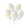 Balony Premium Pierwsza Komunia Święta (kłosy) 5 szt.