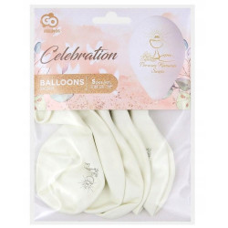 Balony Premium na Hel Pierwsza Komunia Śwęta (kielich) 5 szt.