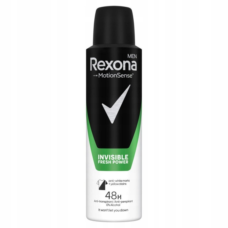 Rexona Men Invisible Fresh Power 48H Antyperspirant Spray Męski 150ML