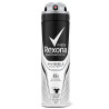 REXONA Men Invisible Black AND White Antyperspirant w aerozolu dla mężczyzn