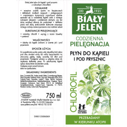 Biały Jeleń płyn do kąpieli z Chlorofilem 750ml