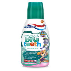 Aquafresh Big Teeth Mouthwash płyn do płukania jamy ustnej dla dzieci Fruit