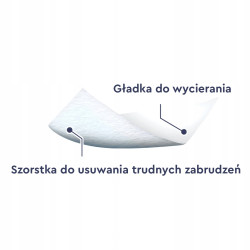 PRESTO DWUFUNKCYJNE NAWILŻANE ŚCIERECZKI UNIWERSALNE 40 SZTUK