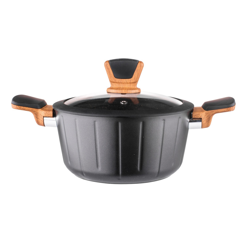 VALDINOX INITIO GARNEK 20CM Z POKRYWĄ 2.4L INDUKCJA GAZ