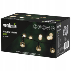 GIRLANDA SOLARNA KULKI 100led 12m LAMPKI SOLARNE