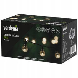 GIRLANDA SOLARNA KULKI 100led 12m LAMPKI SOLARNE