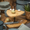 Patera dwupoziomowa na ciasto przekąski owoce desery bambusowa Altom Design