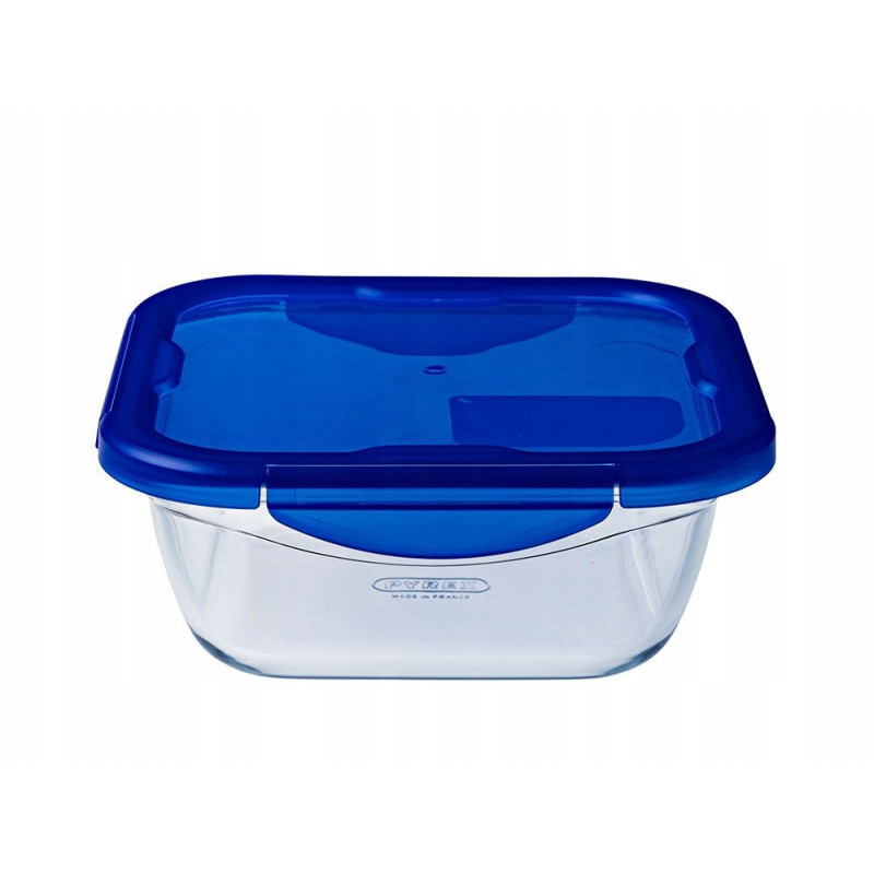 Pojemnik żaroodporny z pokrywką Cook & Go 21,6 x 21,6 cm 1,9 l PYREX