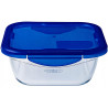 Pojemnik żaroodporny z pokrywką Cook & Go 21,6 x 21,6 cm 1,9 l PYREX