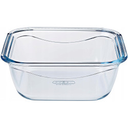 Pojemnik żaroodporny z pokrywką Cook & Go 21,6 x 21,6 cm 1,9 l PYREX