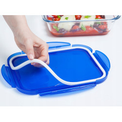 Pojemnik żaroodporny z pokrywką Cook & Go 21,6 x 21,6 cm 1,9 l PYREX