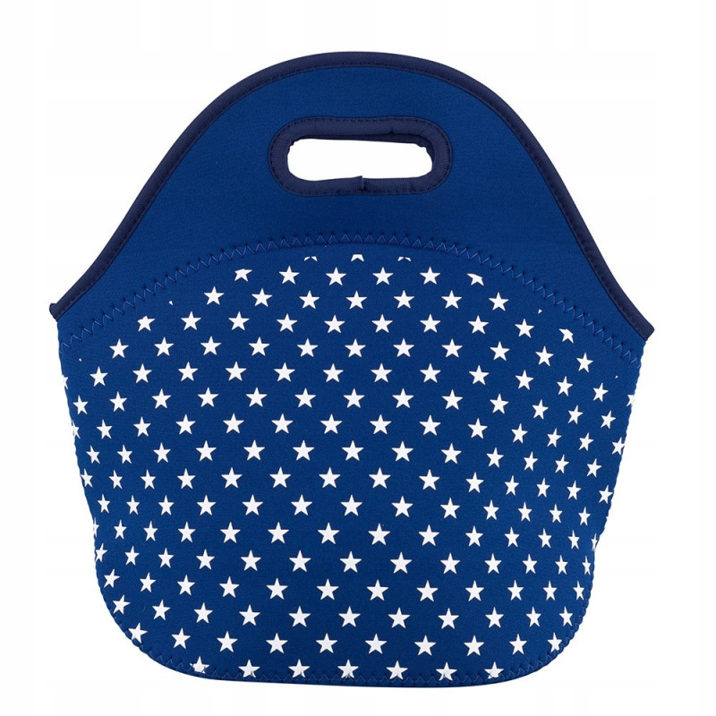 EASY MORNING TORBA TERMICZNA NA LUNCH BOX 30.5X27 CM GRANATOWA