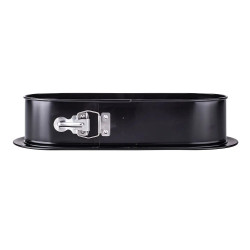 FORMA TORTOWNICA PROSTOKąTNA WąSKA 340x120 NON-STICK CZARNA (990-60)
