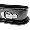 FORMA TORTOWNICA PROSTOKąTNA WąSKA 340x120 NON-STICK CZARNA (990-60)