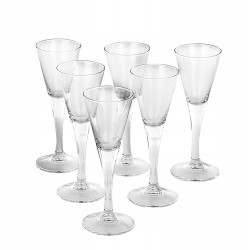 Kieliszki do Likieru Wódki 55 ml 6 szt Altom Design Diamond Zestaw Szklany