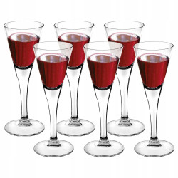 Kieliszki do Likieru Wódki 55 ml 6 szt Altom Design Diamond Zestaw Szklany