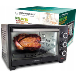 MINI PIEKARNIK Z KONWEKCJĄ O ROŻNEM NAPOLI 1600W 25L