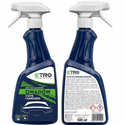 ETRO Skuteczny płyn do usuwania owadów z szyb karoserii 500 ml