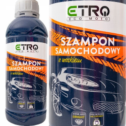 SZAMPON SAMOCHODOWY Z WOSKIEM KONCENTRAT DO CZYSZCZENIA POŁYSK ETRO 1L