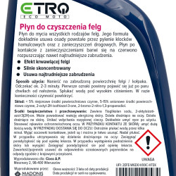 ETRO Płyn do mycia felg krwawa felga 500 ml