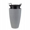 Doniczka Mika Slim z wkładem 30 cm platyna VERDENIA