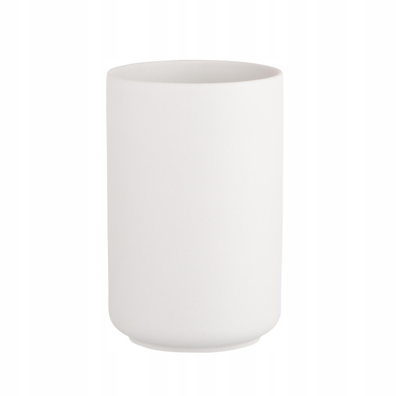 WAZON CERAMICZNY 10X10X15 CM POPIELATY