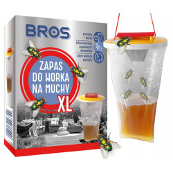BROS Zapas do worka na muchy XL z przynętą