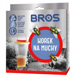 BROS Worek na muchy pułapka z przynętą SKUTECZNA PUŁAPKA WABI