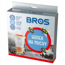 BROS Worek na muchy pułapka z przynętą SKUTECZNA PUŁAPKA WABI