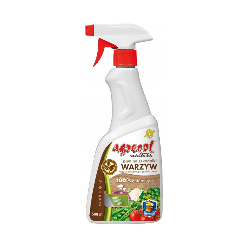 AGRECOL PŁYN NA szkodniki warzyw 500ML EKO SPRAY
