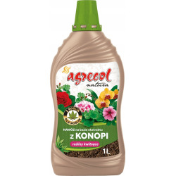 AGRECOL NAWÓZ DO ROŚLIN KWITNĄCYCH 1L Z KONOPII