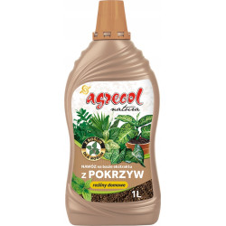 Nawóz na bazie ekstraktu z pokrzyw do roślin domowych 1 l Agrecol