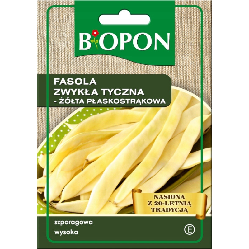 Biopon nasiona fasola zwykła tyczna Goldmarie 10g