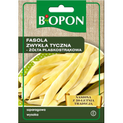 Biopon nasiona fasola zwykła tyczna Goldmarie 10g