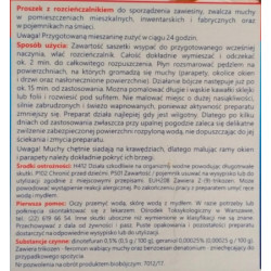 BROS DWUSKŁADNIK NA MUCHY Preparat owadobójczy SKUTECZNY NA MUCHY
