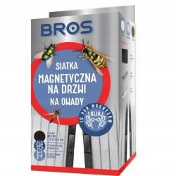 BROS SIATKA NA DRZWI MAGNETYCZNA 100X220CM