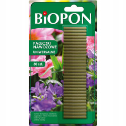 BIOPON ODŻYWKA PAŁECZKI NAWOZOWE UNIWERSALNE 30SZT