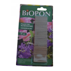 BIOPON ODŻYWKA PAŁECZKI NAWOZOWE UNIWERSALNE 30SZT