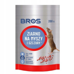 ZIARNO NA MYSZY SZCZURY 1KG 5x200g BROS