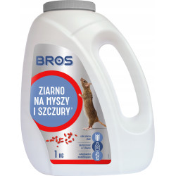 ZIARNO NA MYSZY SZCZURY 1KG 5x200g BROS