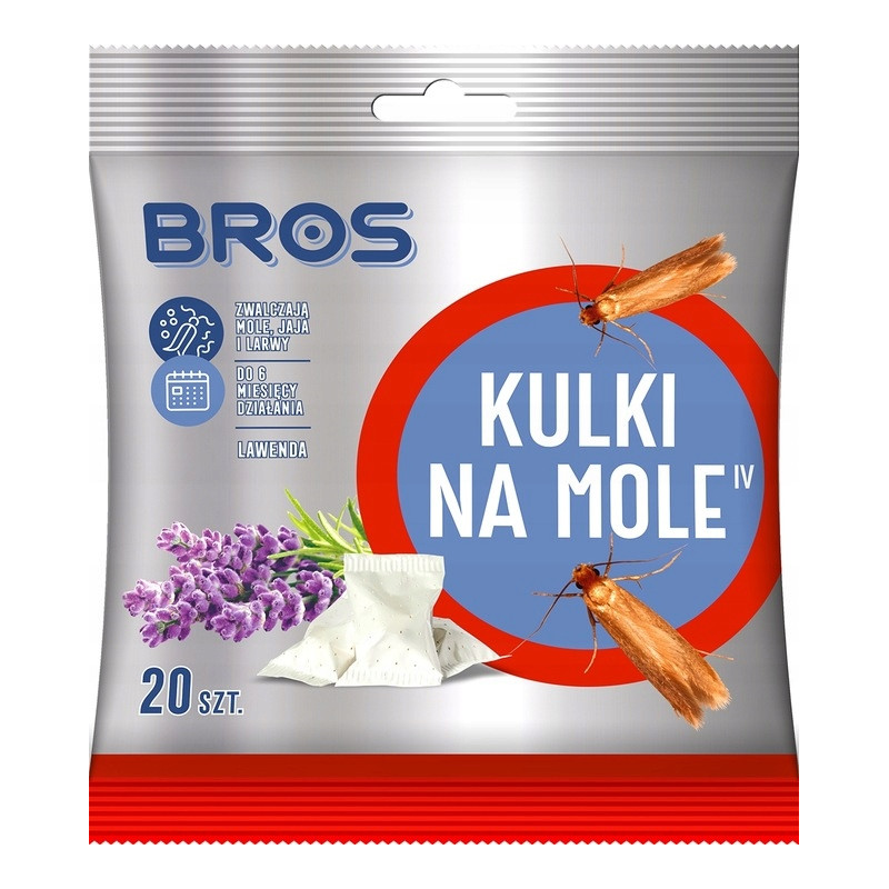 BROS KULKI NA MOLE LAWENDOWE 120G