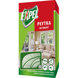 PŁYTKA NA OWADY EXPEL 1SZT Płytka na OWADY muchy, komary, meszki, mole