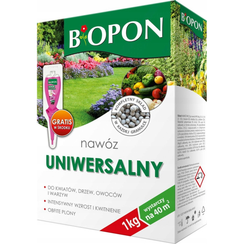BIOPON NAWÓZ UNIWERSALNY 1KGg