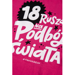 KOSZULKA M NA 18STKĘ RUSZAM NA PODBÓJ ŚWIATA