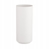 WAZON NA KWIATY SZARY NOWOCZESNY CERAMICZNY 25CM