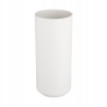 WAZON NA KWIATY SZARY NOWOCZESNY CERAMICZNY 25CM